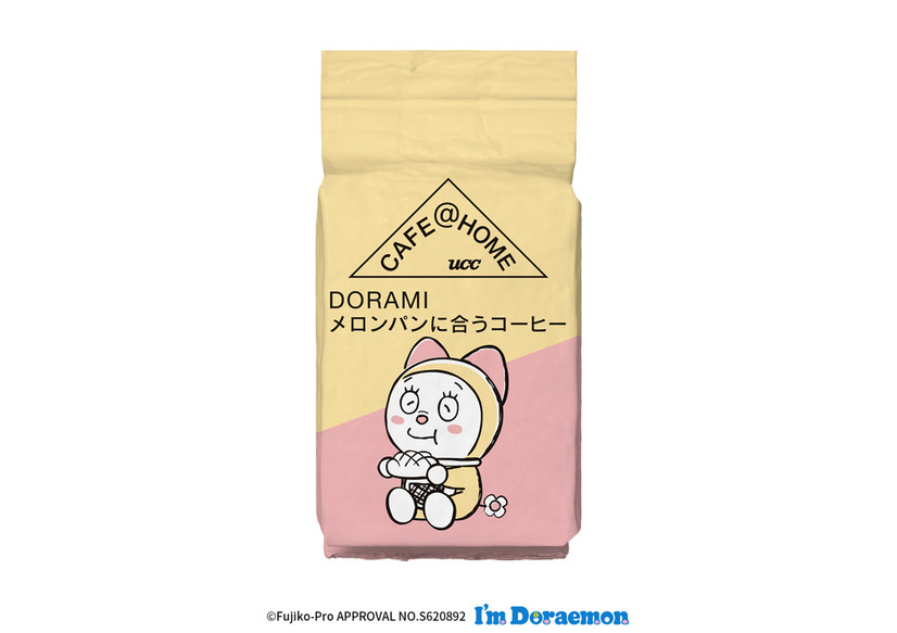 UCCからドラえもんの大好きなどら焼きに合うコーヒーなど新登場