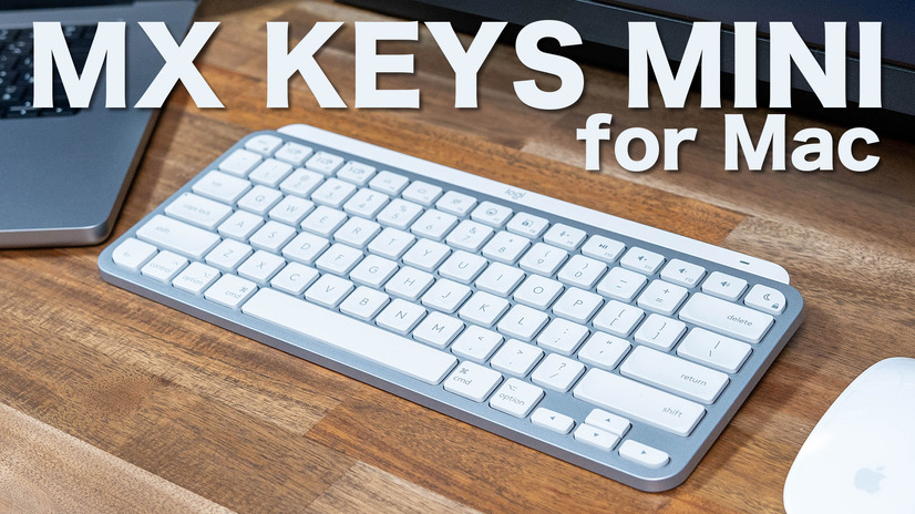 【レビュー】間もなく登場！人気のキーボード「MX KEYS MINI」からMac用US配列モデル！