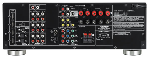 VSX-819Hの本体背面