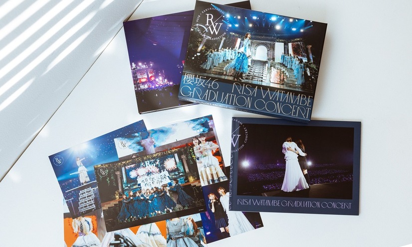 櫻坂46 2nd Blu-ray & DVD『櫻坂46 RISA WATANABE GRADUATION CONCERT』パッケージビジュアル