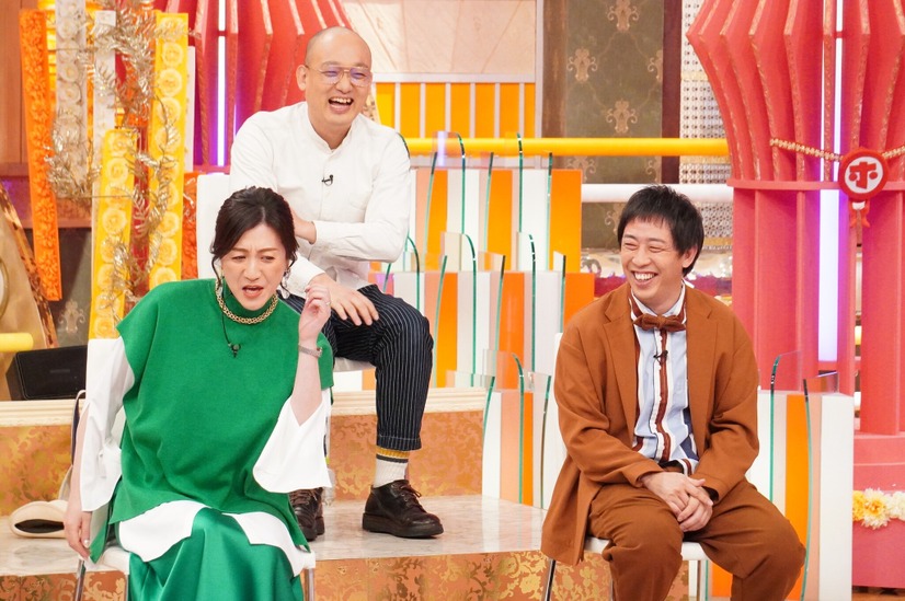 みなみかわ、野々村友紀子、森田哲矢（C）フジテレビ