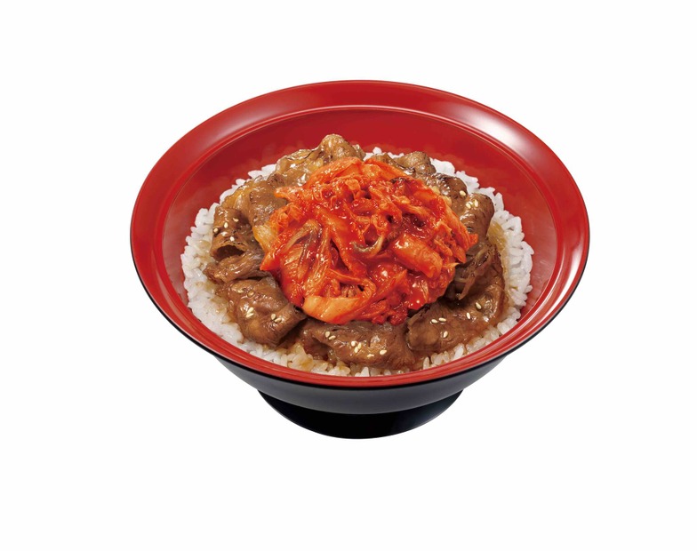 キムチ牛カルビ丼（並）800円