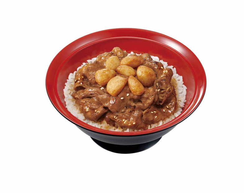 にんにく牛カルビ丼（並）710円