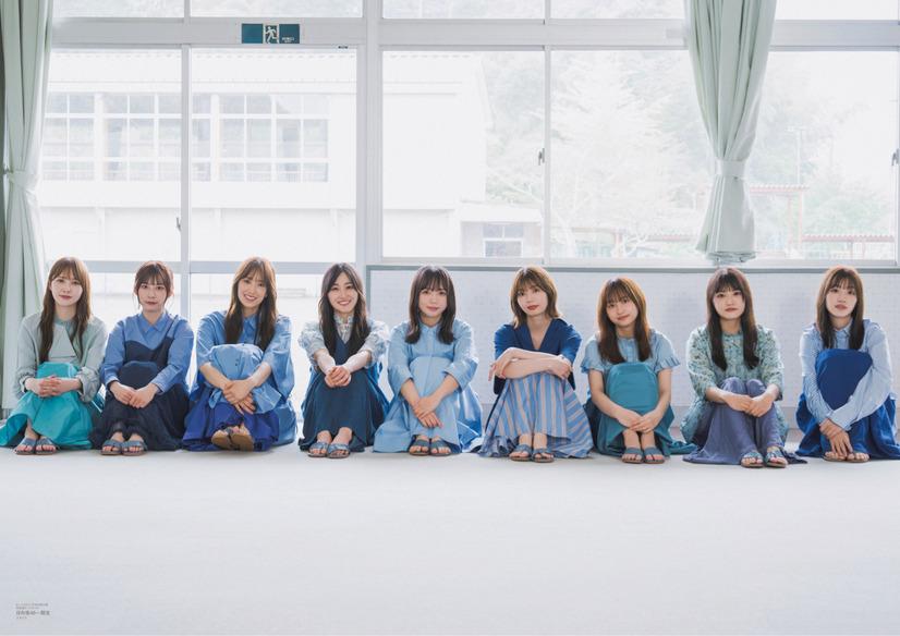 『B.L.T.7月号』【別冊付録両面超ビッグポスター：日向坂46 1期生】　（c）東京ニュース通信社