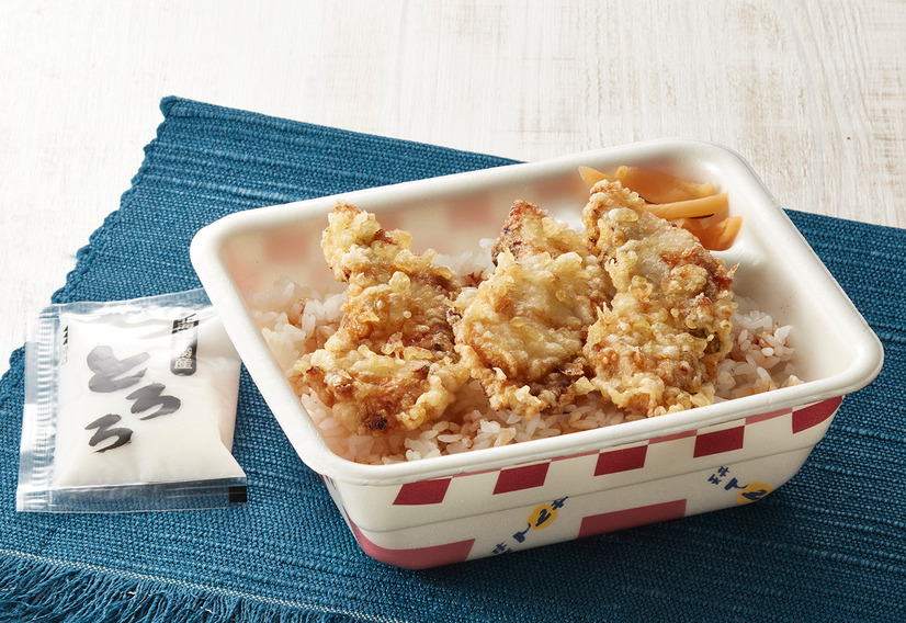 ＜テイクアウト商品＞うなとろ天丼弁当（お新香付）