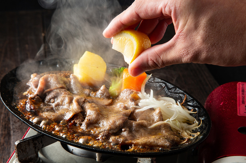 牛たんレモンステーキ定食