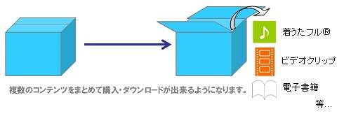 デジタルパッケージ配信