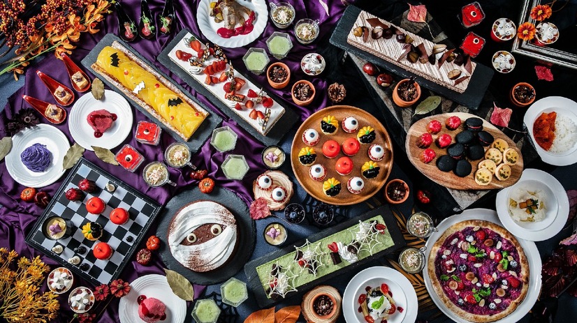 Halloween sweets buffet 2024