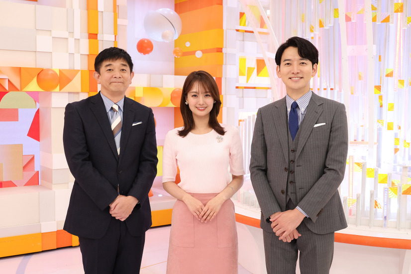 三宅正治アナが番組を卒業する『めざましテレビ』　（C）フジテレビ