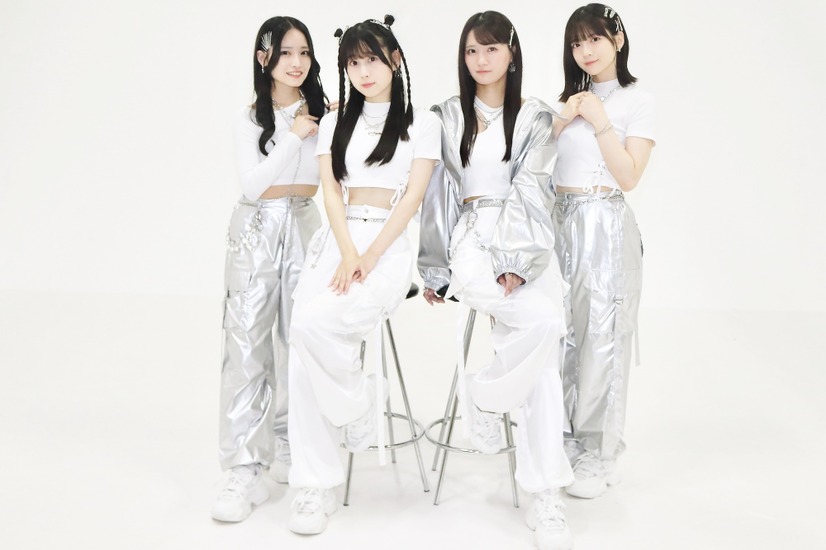 SKE48（左から入内嶋涼​​、井上瑠夏、​​中野愛理、坂本真凛）​​​​