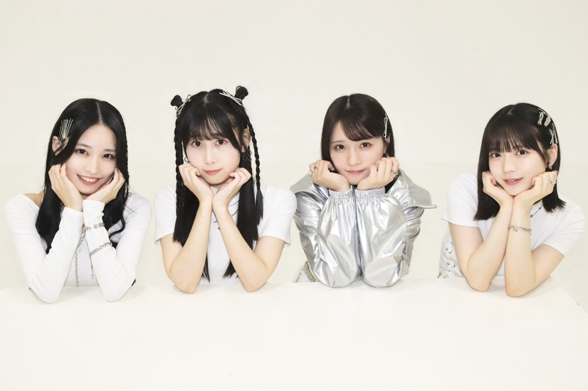 SKE48（左から入内嶋涼​​、井上瑠夏、​​中野愛理、坂本真凛）​​​​