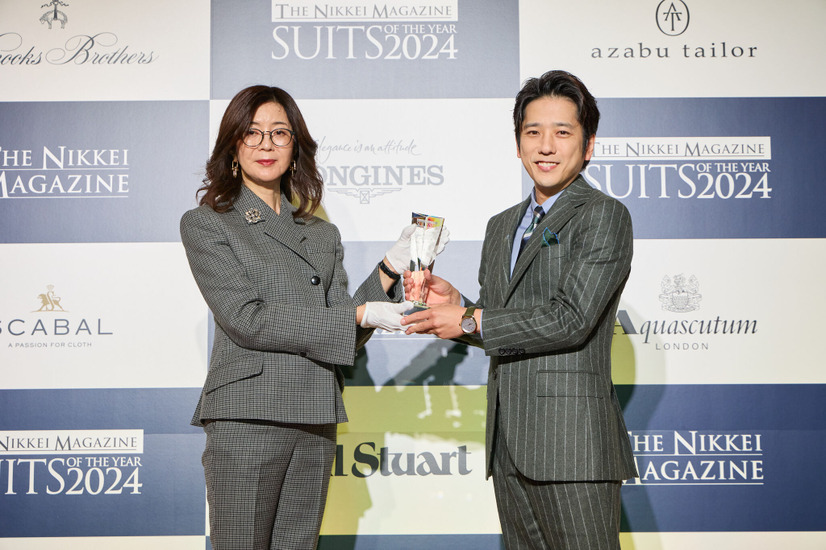 「SUITS OF THE YEAR 2024（スーツ・オブ・ザ・イヤー）」授賞式の様子