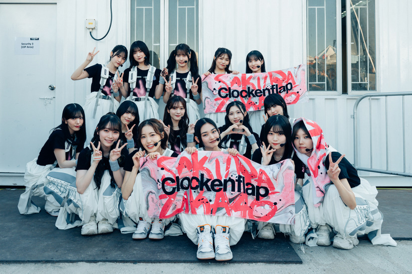 櫻坂46 Clockenflap Music & Art Festival 2024ライブ写真　カメラマン：Sherwin Wong