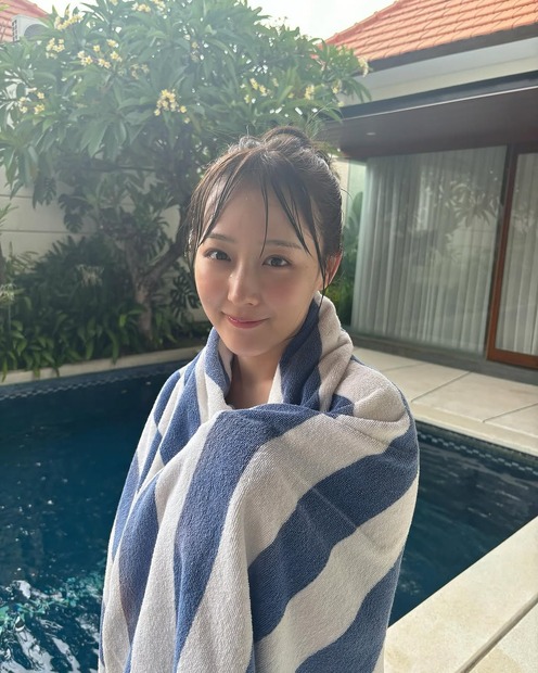 鎌田菜月（写真は鎌田菜月の公式インスタグラムから）※所属事務所に掲載許諾をもらってます