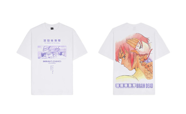 BRAIN DEAD×TGITS S/S Tee WHT