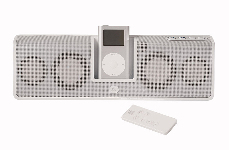 iPod用充電式ポータブルスピーカー「mm50 Portable Speakers for iPod」