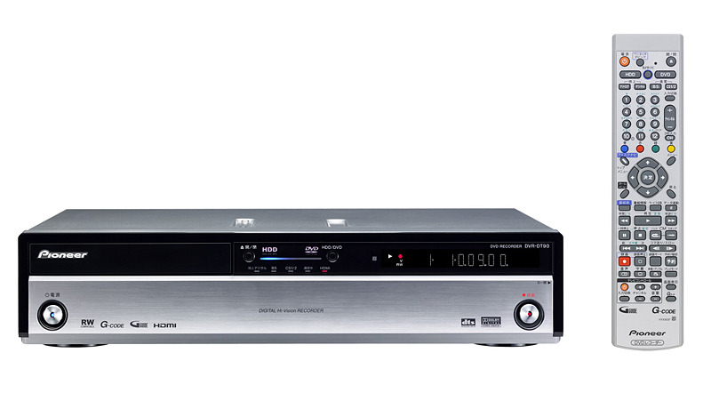 500GバイトHDD搭載のDVR-DT90