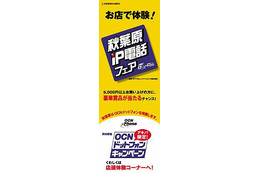 街全体がIP電話タウンに変身！電気街振興会主催の「秋葉原IP電話フェア」 画像