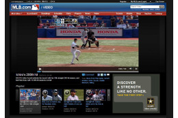イチロー10年連続200安打……「MLB.com」で記録達成の瞬間を 画像