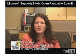インテル、デジタルサイネージの新仕様「Open Pluggable」を発表……MS、NECなどが支持を表明 画像