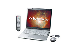 日立、Prius Noteの2006年春モデルを発売　TVチューナー搭載モデルと無線LAN搭載モデル 画像