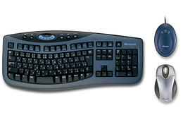 マイクロソフト、エントリークラスのワイヤレスキーボード・光学マウスセット 画像