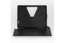 ロジクール、カバー・スタンド付属のスライド収納式iPad 2用ワイヤレスキーボード 画像