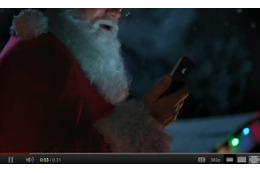アップルがクリスマス用CM！サンタクロースがiPhone 4SのSiriをアピール 画像