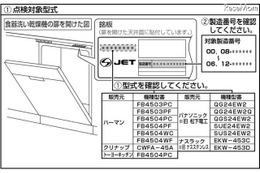 食洗機に焼損や発煙の恐れ…事故を受けハーマンが無償点検 画像