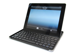 新iPadにも対応、Bluetoothキーボード付きiPad用アルミケース  画像