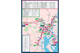 【東京マラソン2013】給水・給食、救護所マップ 画像