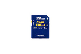 東芝、世界初！　容量32GBのSDHCメモリーカードを来年1月に発売 画像