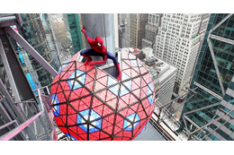 スパイダーマンがN.Y.の新年を祝福!? 画像