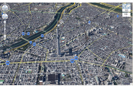 グーグル、新しい3Dマップを公開……東京・神奈川・千葉・宮城 画像