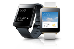 Android Wear搭載の腕時計型デバイス「LG G Watch」、「Gear Live」の予約開始……価格は2万円台前半 画像