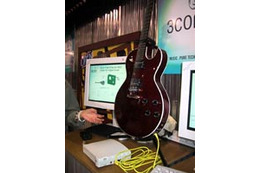 ［CES 2003速報］遠隔地間でのハイクオリティのセッションを実現するGibsonのデジタルギター 画像