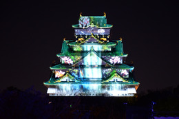 豪華絢爛！これが注目の大阪城3Dマッピング！ 画像