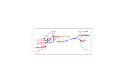 NTT Com、日中米間を結ぶ新光海底ケーブル「Trans-Pacific Express」建設を発表 画像