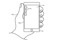 未来のiPhoneは、利き腕の認識＆片手操作のためにアプリ位置を調整してくれる!?  Appleが特許取得