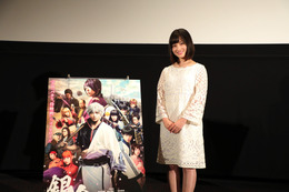 橋本環奈が熊本に降臨！「ゆめタウンはません」で映画『銀魂』舞台挨拶 画像