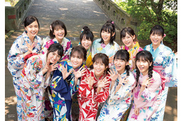 乃木坂46 4期生全員が浴衣で勢ぞろい！ 画像