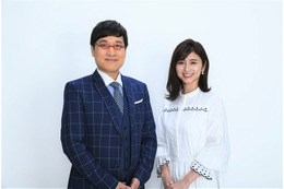 南キャン山里、宇賀なつみアナと初の全国ネット朝MC 画像