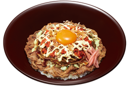 すき家、ボリューム満点「お好み牛玉丼 広島 Mix」新発売 画像