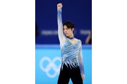 羽生結弦まさかの8位「しょうがない」…北京五輪フィギュアSP　鍵山優真は歓喜の2位 画像