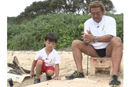 人気企画「脱出島」に番組史上最年長・長州力が参戦！5歳の孫とチャレンジ 画像