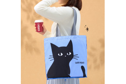 カフェ・ベローチェ、3月5日より人気の『黒ねこ エコバッグ』新デザインで再販売 画像