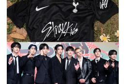 日本代表加入のトッテナム、人気K-POPグループStray Kidsと異色コラボ!限定ユニフォーム発売へ 画像