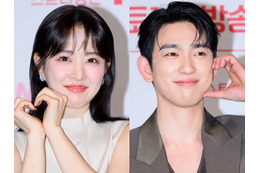 女優パク・ボヨン&GOT7・ジニョン、ラブラブ“恋人ショット”を公開!「最強カップル…」 画像