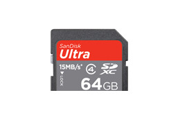 サンディスク、実売5万円前後の大容量64GB SDXCメモリーカード 画像