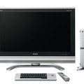 インターネットAQUOS 37V型ハイビジョン録画タイプ（テレビ部：LD-37SP1、PC部：PC-AX100M）